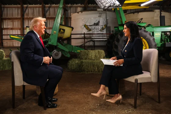 Trump yine medyayı hedef aldı: Canlı yayını terk etti