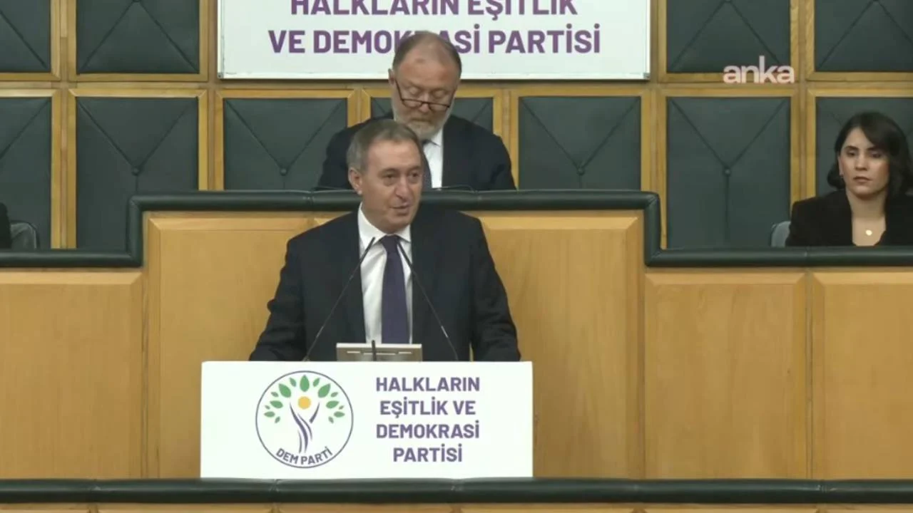 DEM Parti Grup Toplantısı | Tuncer Bakırhan’dan açıklamalar