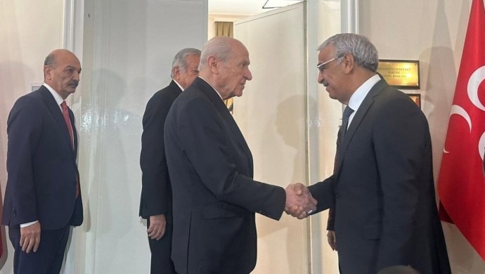 İmralı Heyeti ile Bahçeli TBMM’de görüştü