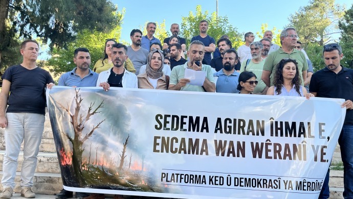 Mardin’de yangınlar için önleyici politikalar talep edildi