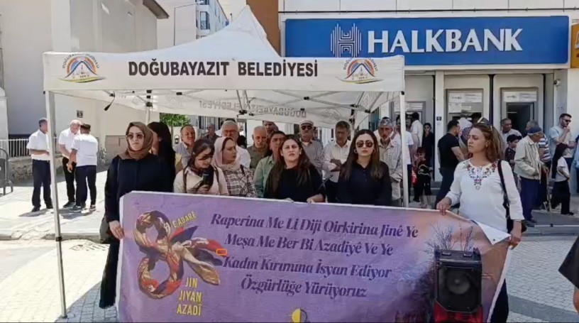 Kadın bedeninin hedef alınmasına karşı Ağrı’da protesto: ‘Genital sakatlama meşrulaştırılamaz’