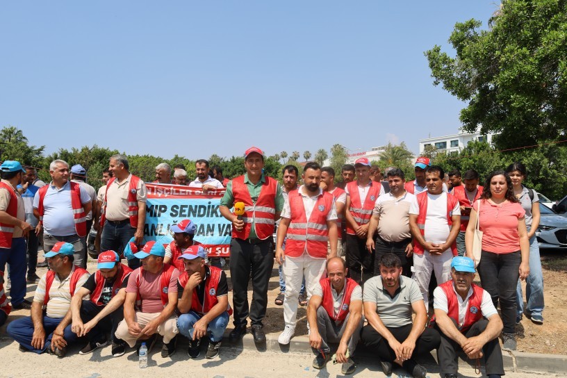 Mersin Limanı’nda 187 günlük direniş: ‘Bizi bilerek mağdur ediyorlar’