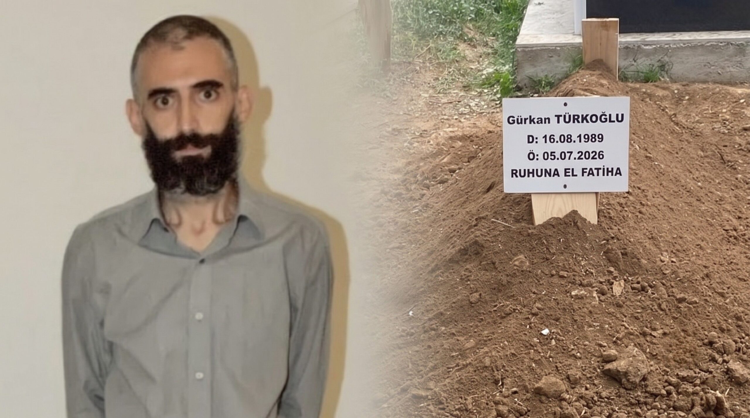 268 günlük açlık grevinin ardından yaşamını yitiren Gürkan Türkoğlu defnedildi