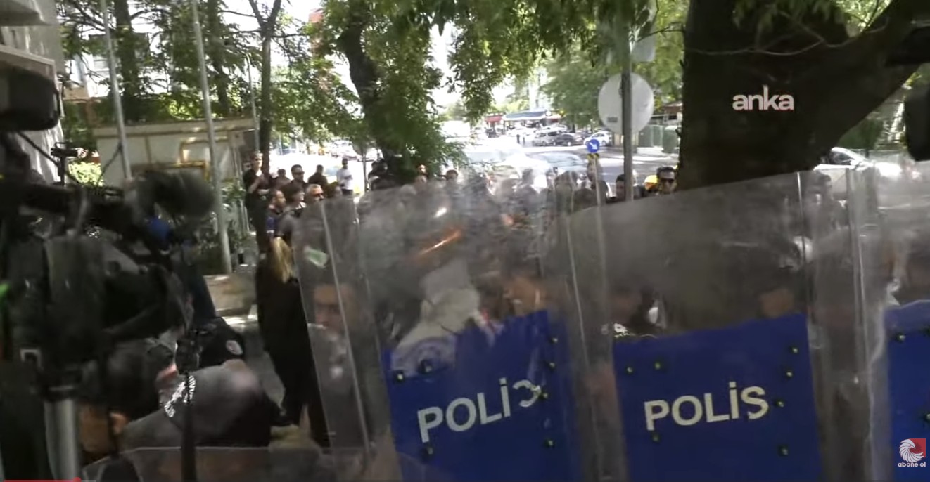 Zirve devam ederken Ankara’da NATO protestosu
