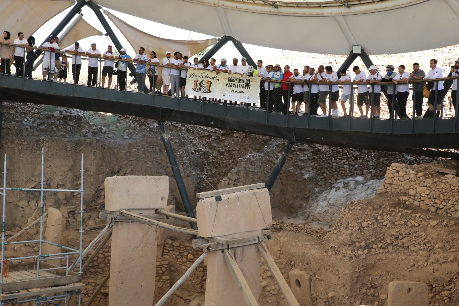 Göbeklitepe’yi dünyaya tanıtan Prof. Dr. Schmidt anısına bisiklet etkinliği