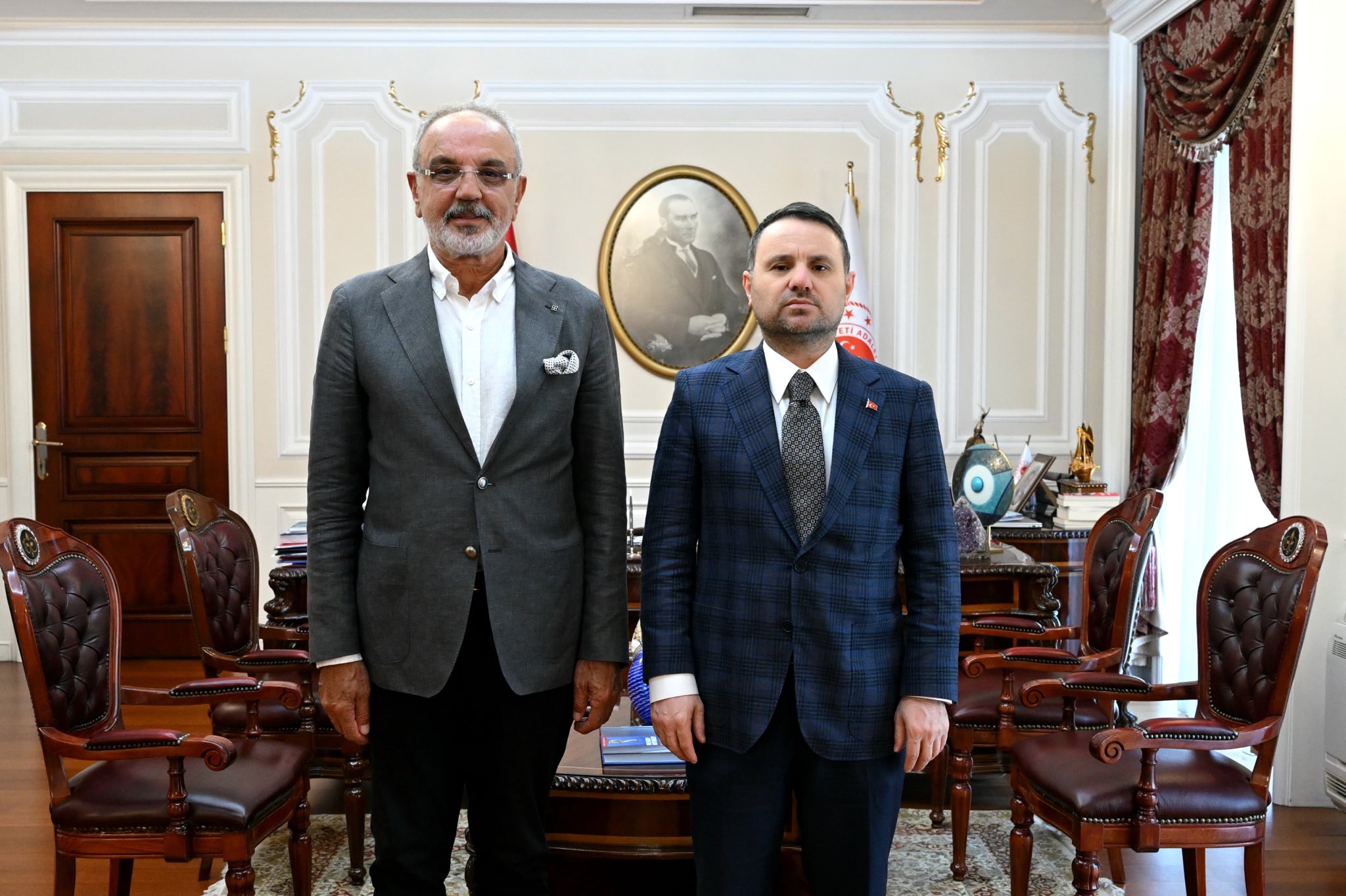 DEM Parti’li Sırrı Sakık Akın Gürlek’le görüştü