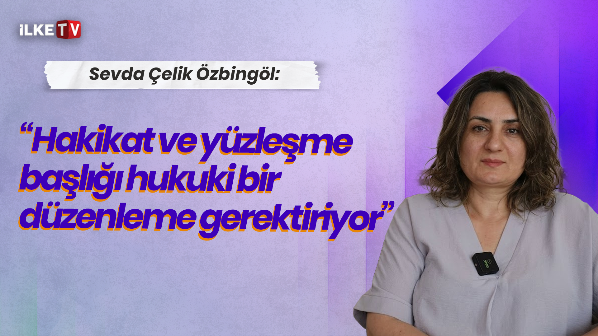 📹#GüncelYorum’un konuğu Sevda Çelik Özbingöl
