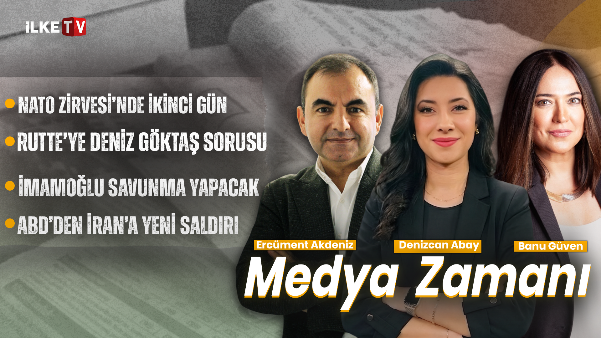 📹NATO Ankara Zirvesi 2. gün I İmamoğlu bugün savunma yapacak