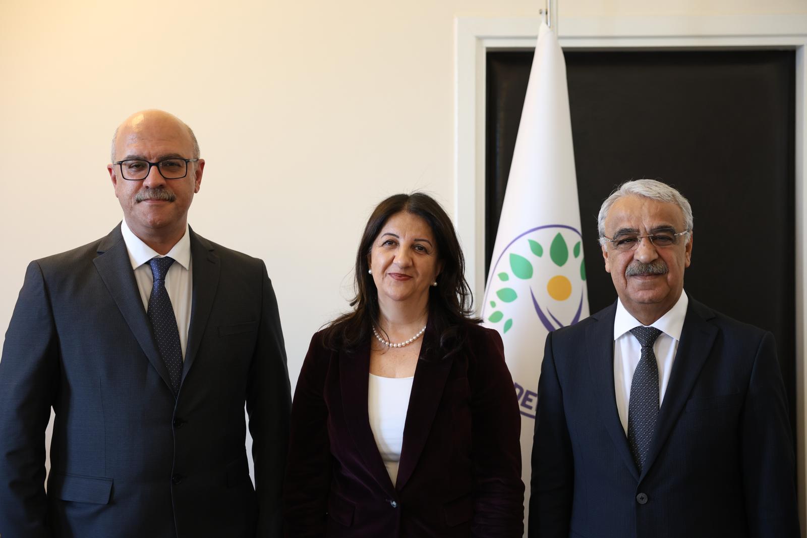 DEM Parti İmralı Heyeti Çarşamba günü Numan Kurtulmuş ve Ekan Ala ile görüşecek