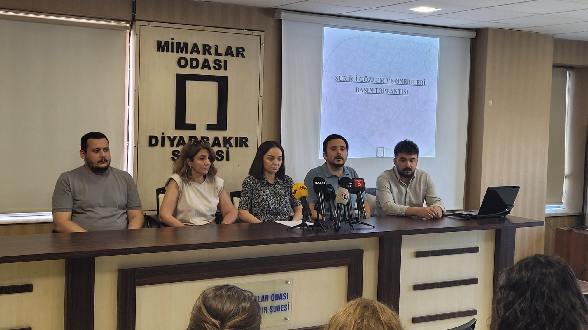 Diyarbakır Mimarlar Odası’ndan koruma ve çözüm için ‘Sur Çalıştayı’ önerisi