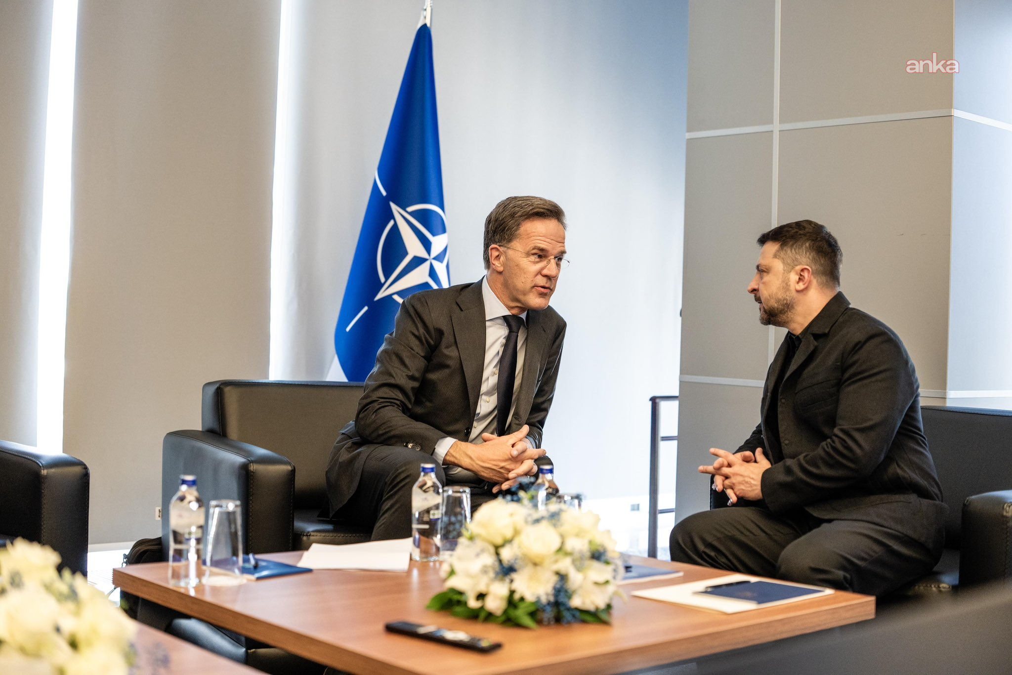 NATO Zirvesi öncesi Rutte ile Zelenski Ankara’da görüştü