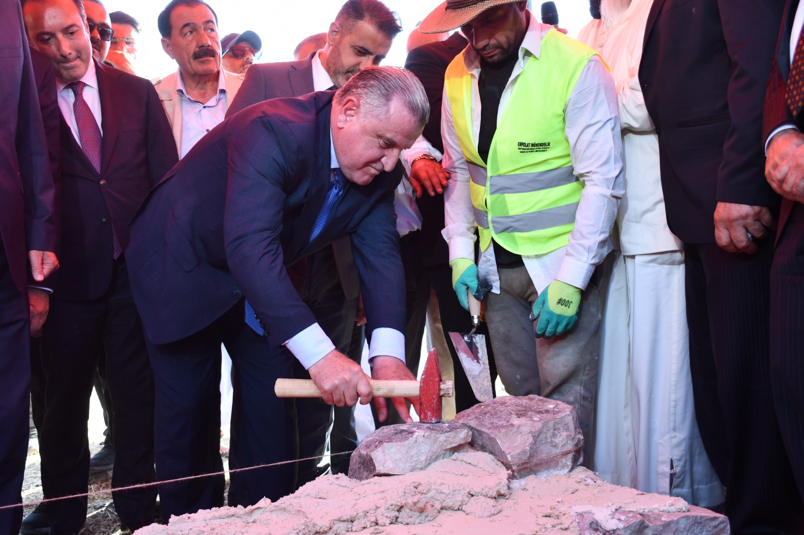 Şeyh Evinda’da restorasyon başladı, Ezidilerden anayasal güvence çağrısı