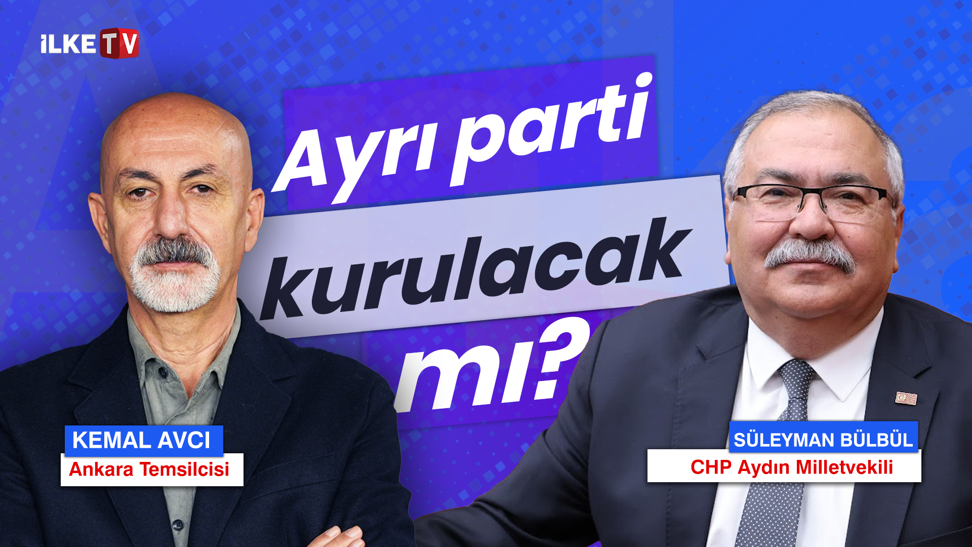 📹Özgür Özel ekibi ayrı parti kuracak mı?