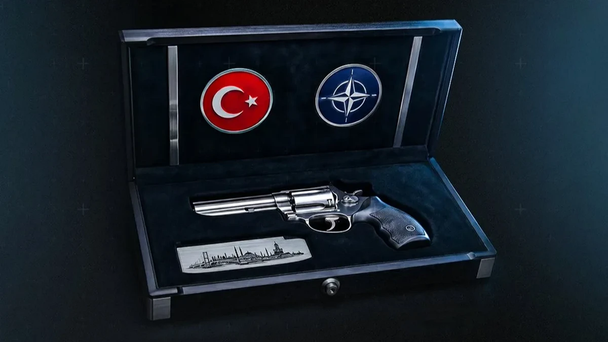 Erdoğan NATO Zirvesi’nde liderlere tabanca hediye etti: Birçok ülke yanında götüremedi