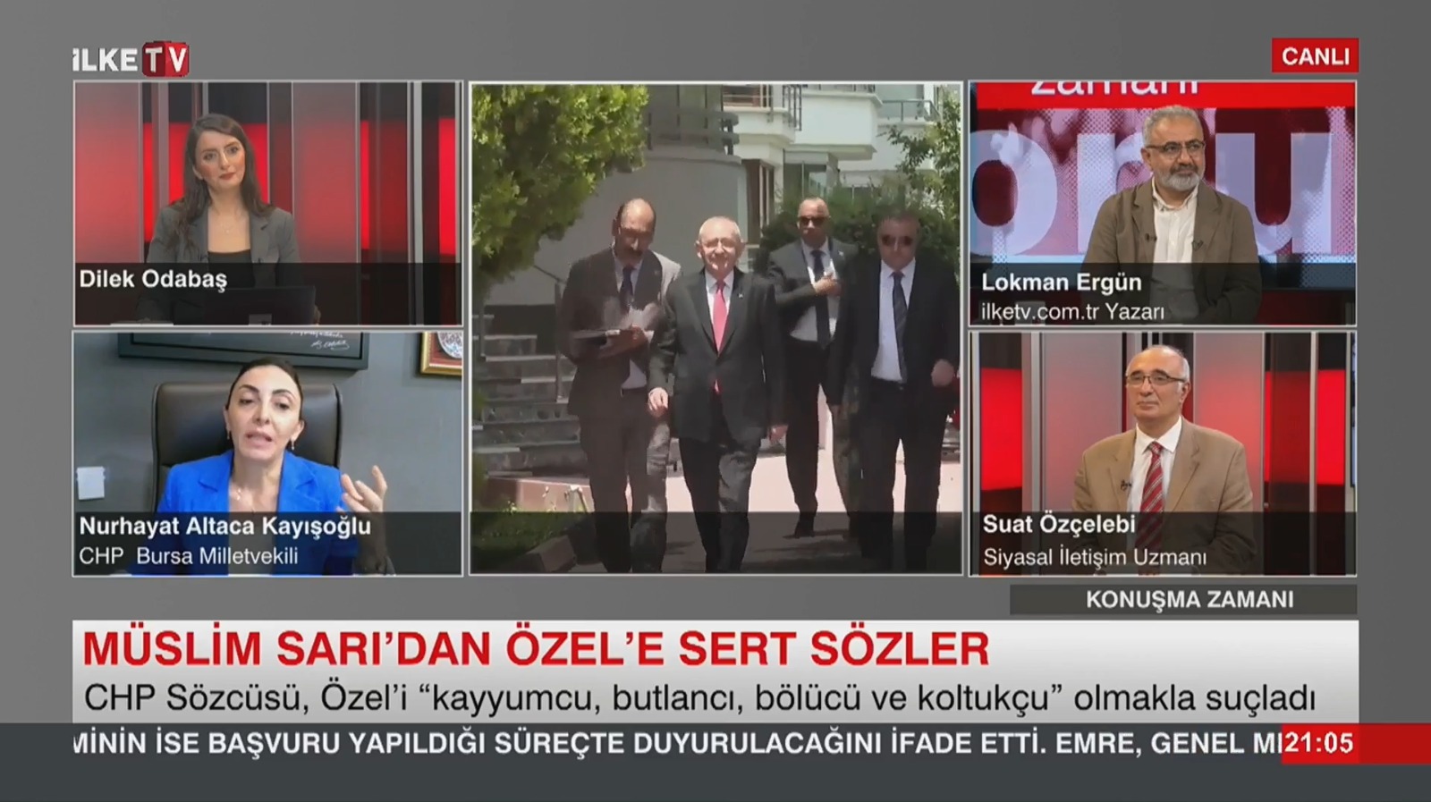 Kayışoğlu’ndan Müslim Sarı’ya yanıt: ‘Erdoğan’la kol kola gireceksin, Biz de oturup bunu izleyeceğiz öyle mi?’