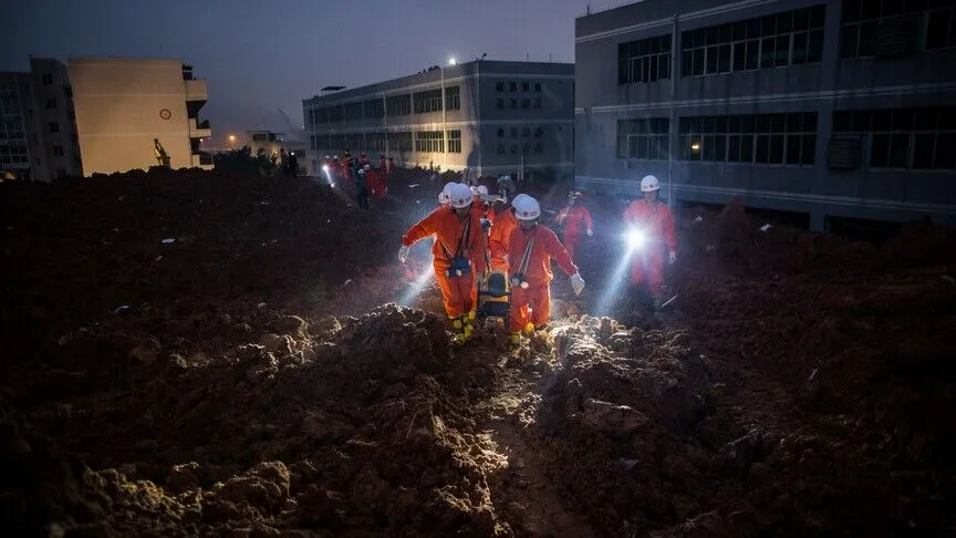 Çin’de heyelan: 21 kişi hayatını kaybetti