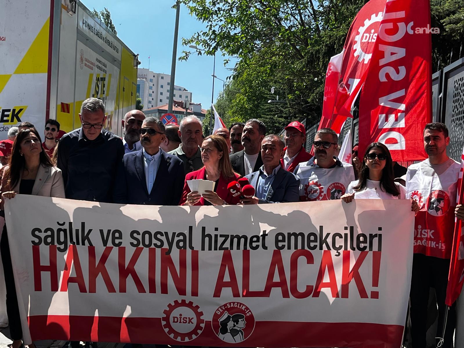 DİSK: ‘Sağlık ve sosyal hizmet iş kolunda barajı aştık’