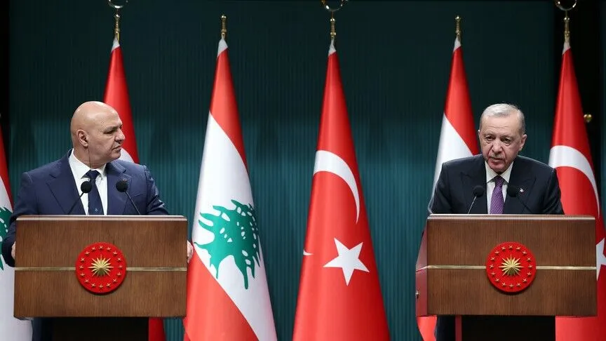Ankara’da Aoun’u ağırladı | Erdoğan: Lübnan’ın egemenliğine yönelik girişimlerde yer almak istiyoruz