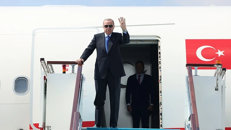 Cumhurbaşkanı Erdoğan Katar’a gitti