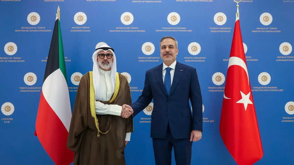Dışişleri Bakanı Fidan, Kuveytli mevkidaşı El-Sabah ile Ankara’da görüştü