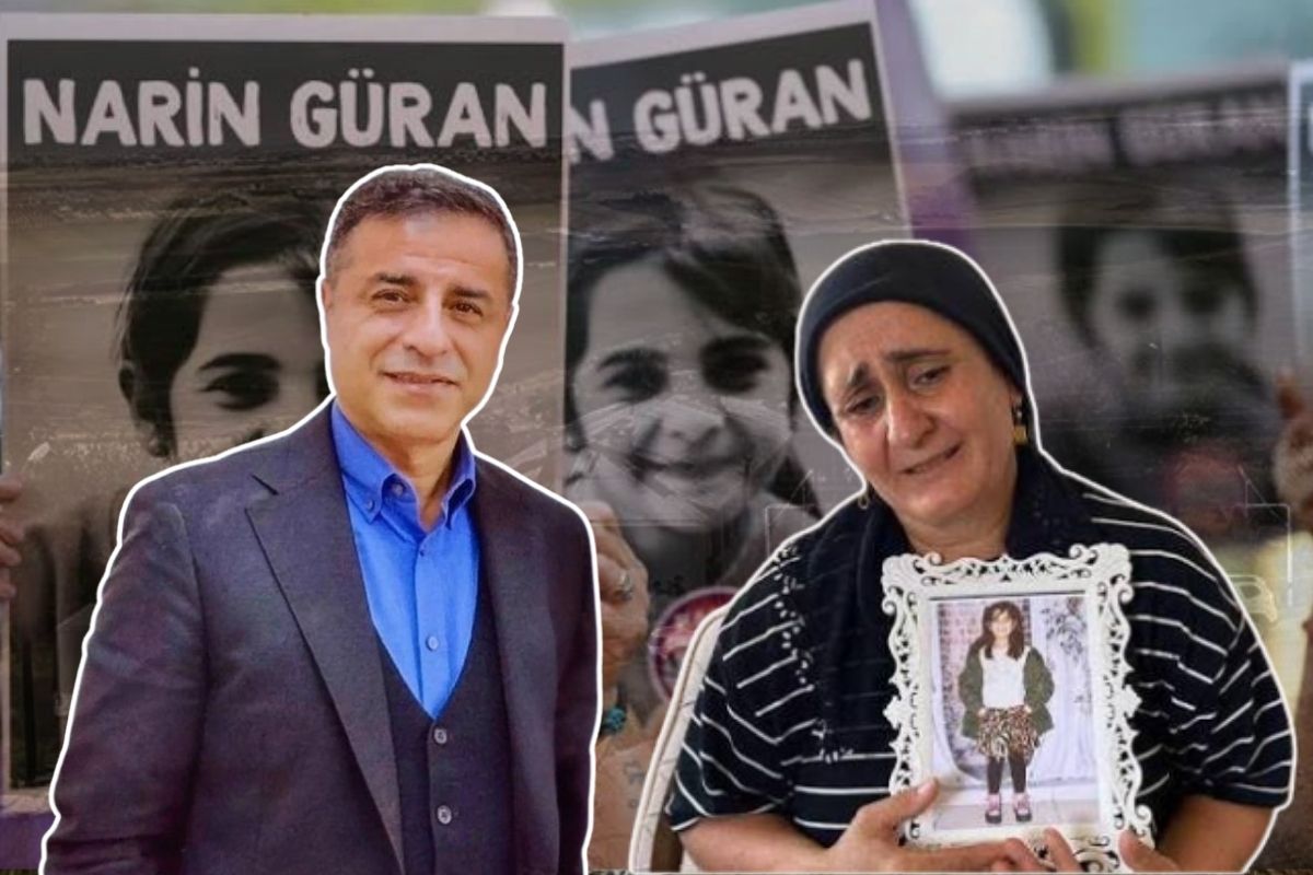 Demirtaş’tan Narin Güran dosyası açıklaması: ‘Anne ve amcanın cezalandırılması hukuk faciasıdır’