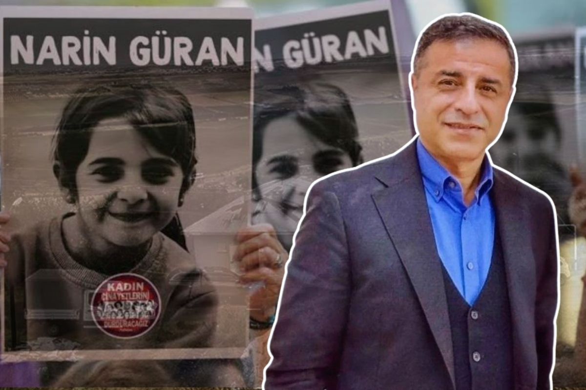 Demirtaş’tan Narin Güran dosyası açıklaması: ‘Anne ve amcanın cezalandırılması hukuk faciasıdır’