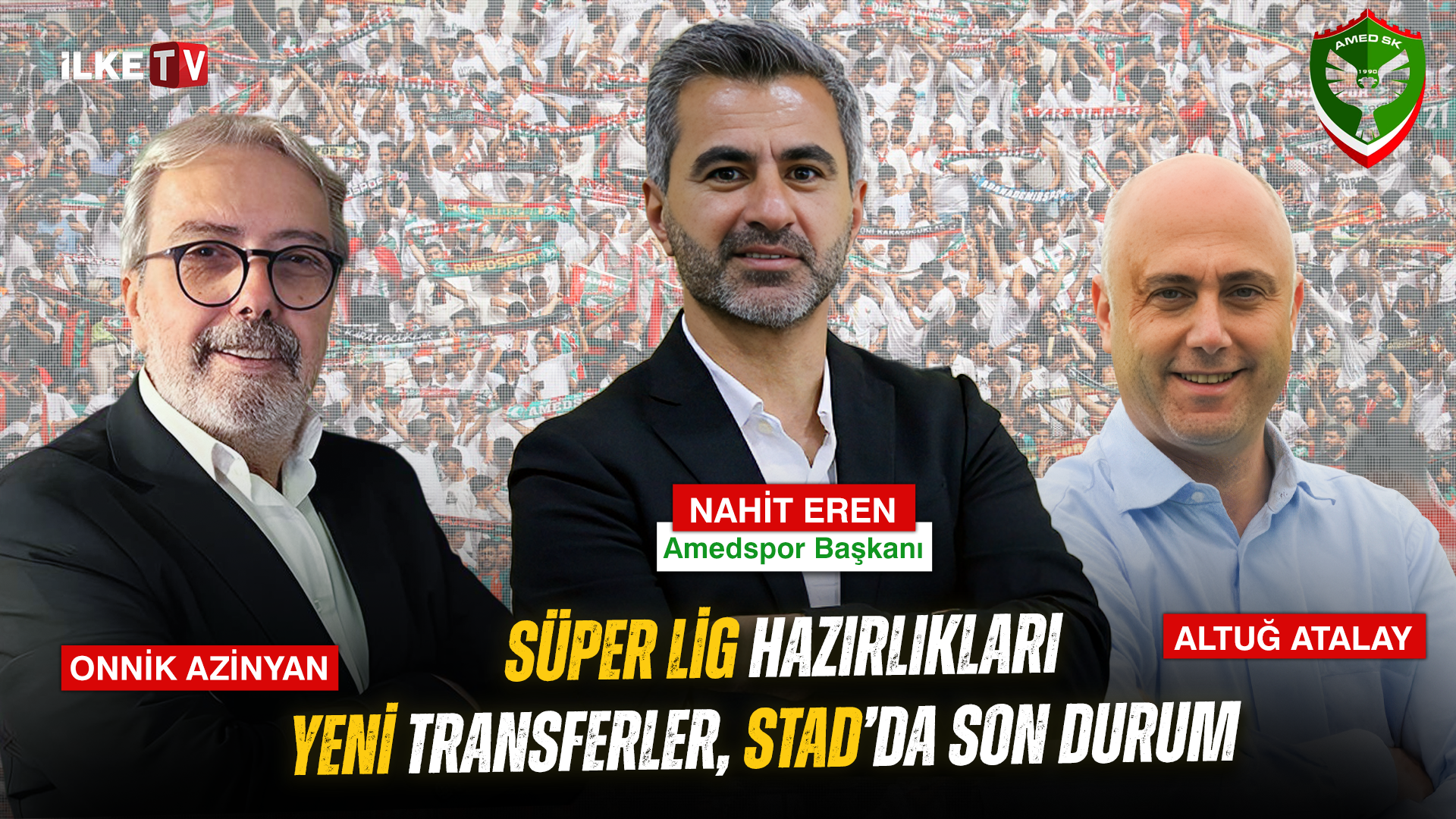 📹 Amedspor Başkanı Nahit Eren sorularımızı yanıtlıyor #KupaZamanıÖzel
