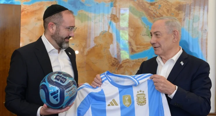 Netanyahu: ‘Arjantin’in arkasındayız’
