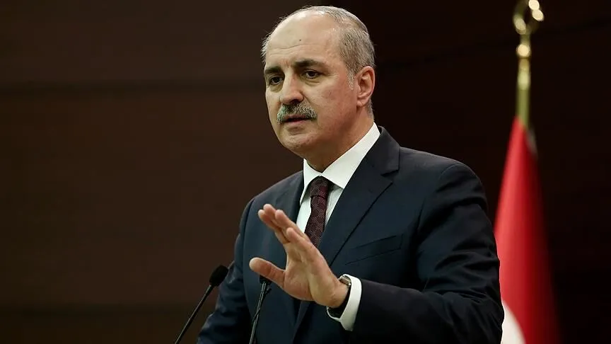 Numan Kurtulmuş çerçeve yasaya ilişkin açıklama yapıyor