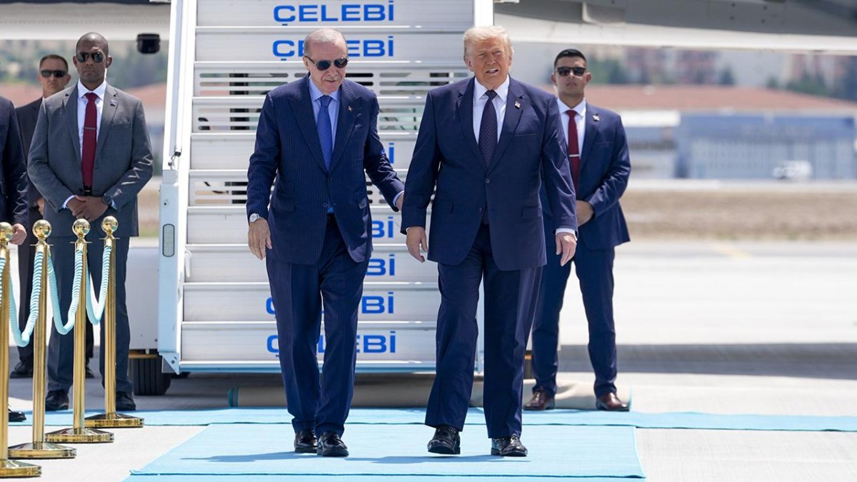 Ankara Havalimanı’nda bir binaya Trump’ın adı verildi