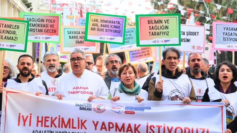 TTB Başkanı Pınar Mualla Saip: ‘Her zaman barışın yanında olacağız’
