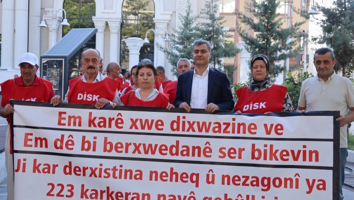 Van’da kayyımın işten çıkardığı işçiler: Biz bu kentin vicdanıyız