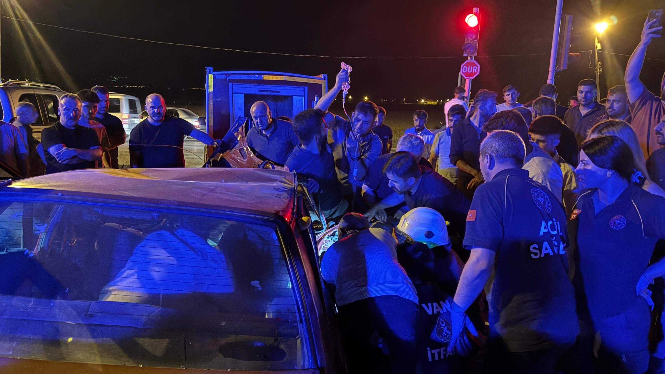 Van’da kaza: 8 yaralı