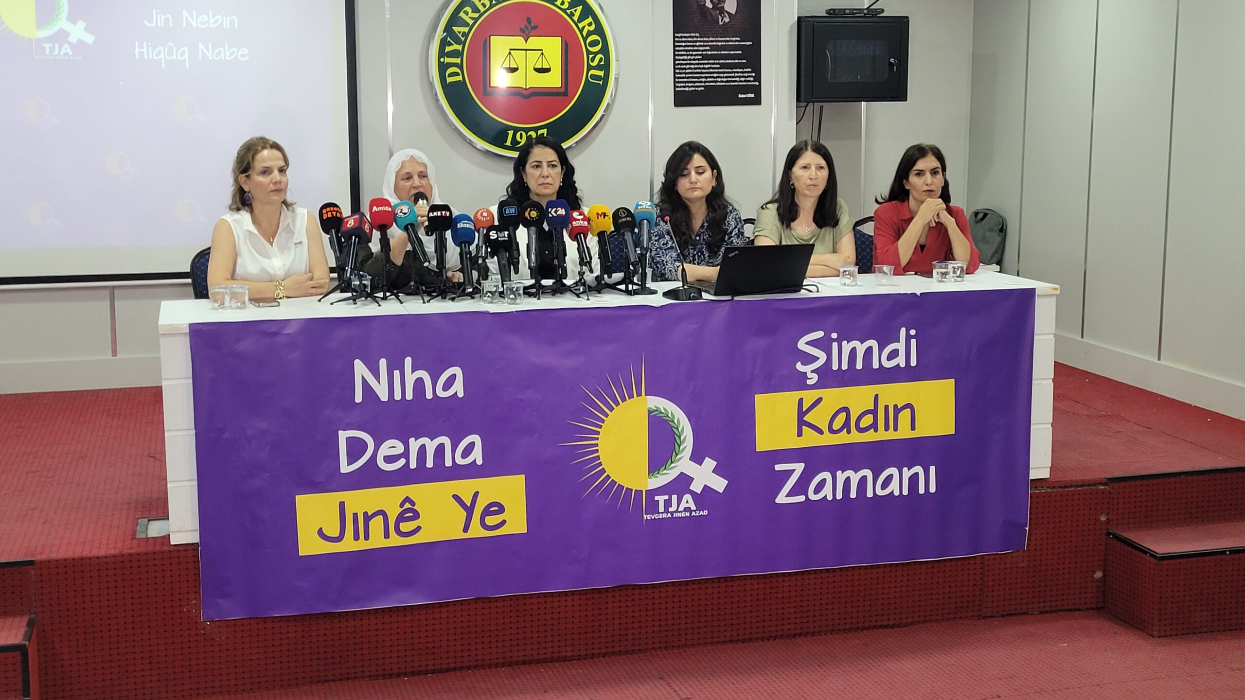 ‘Barış kadın özgürlüğüyle yaşam bulur’ | Diyarbakır’da kadınlardan çerçeve yasa mesajı