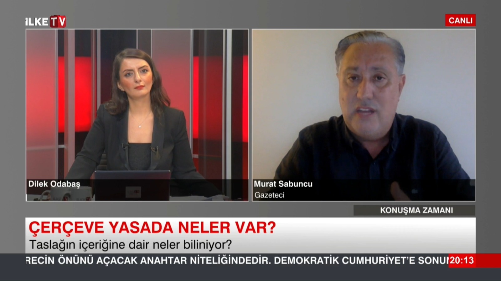 Murat Sabuncu İlke TV’de paylaştı: ‘Sürecin işlemesi için iki komisyon oluşturulacak’