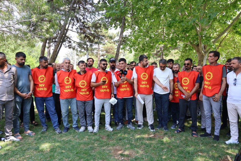 Diyarbakır’da demir işçilerinden yevmiye eylemi: ‘3 bin TL’nin altında çalışmayacağız’