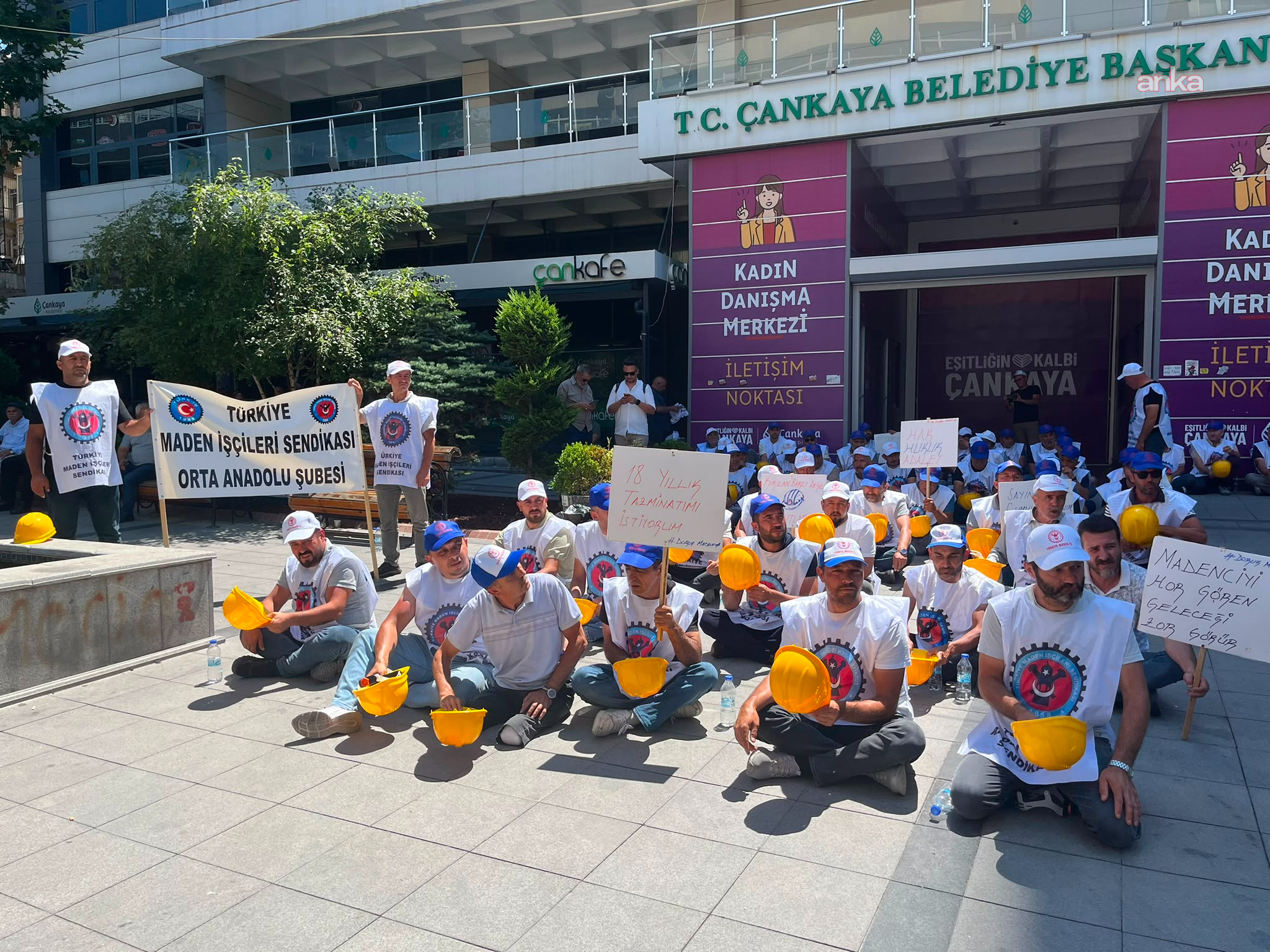 Doruk Madencilik’te çalışan işçilerin mücadelesi sürüyor: ‘Dokuz aydır kiramı ödemedim, intihar mı edeyim?’