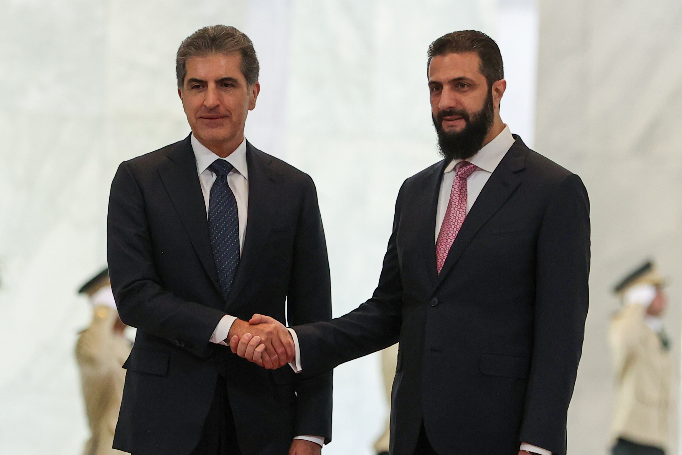 Mazlum Abdi ve İlham Ahmed ile de görüşecek | Şara’dan Barzani görüşmesi sonrası Kürtçe paylaşım
