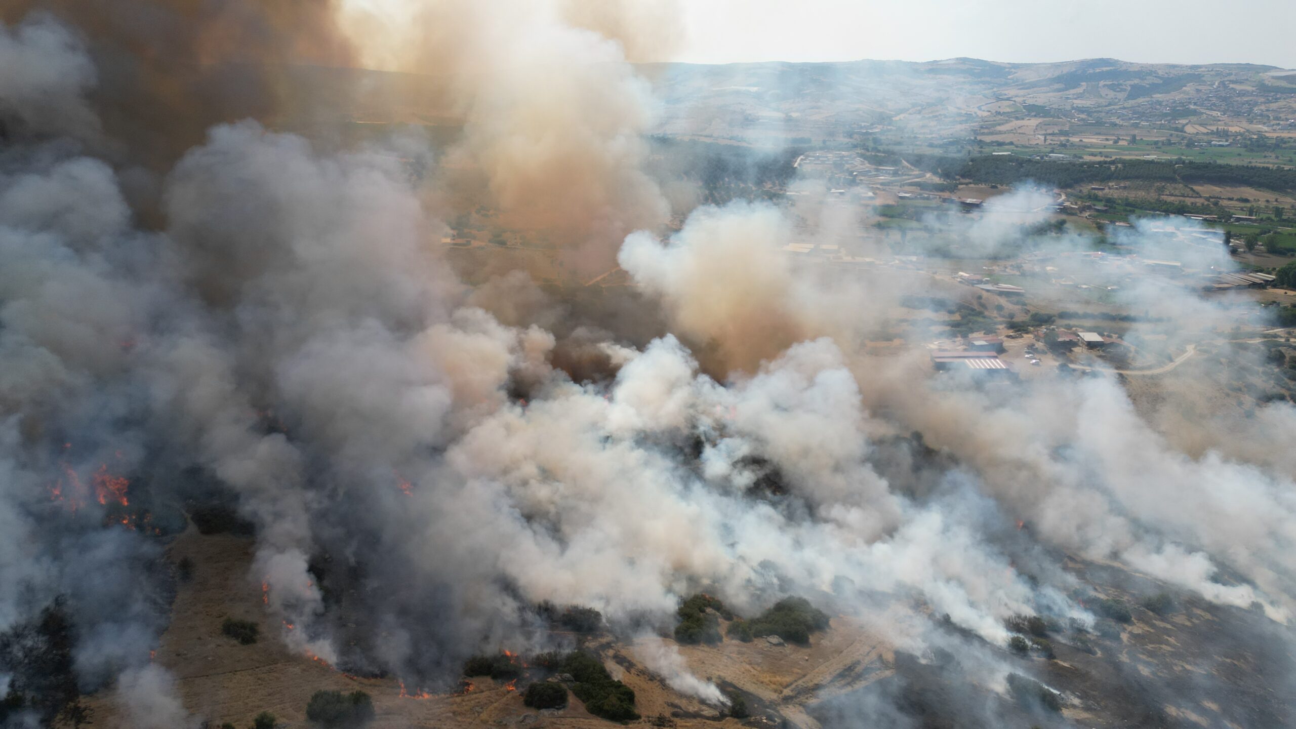 Üç kentte yangın: Manisa’da 100 hektar zarar gördü, Muğla’da müdahale sürüyor