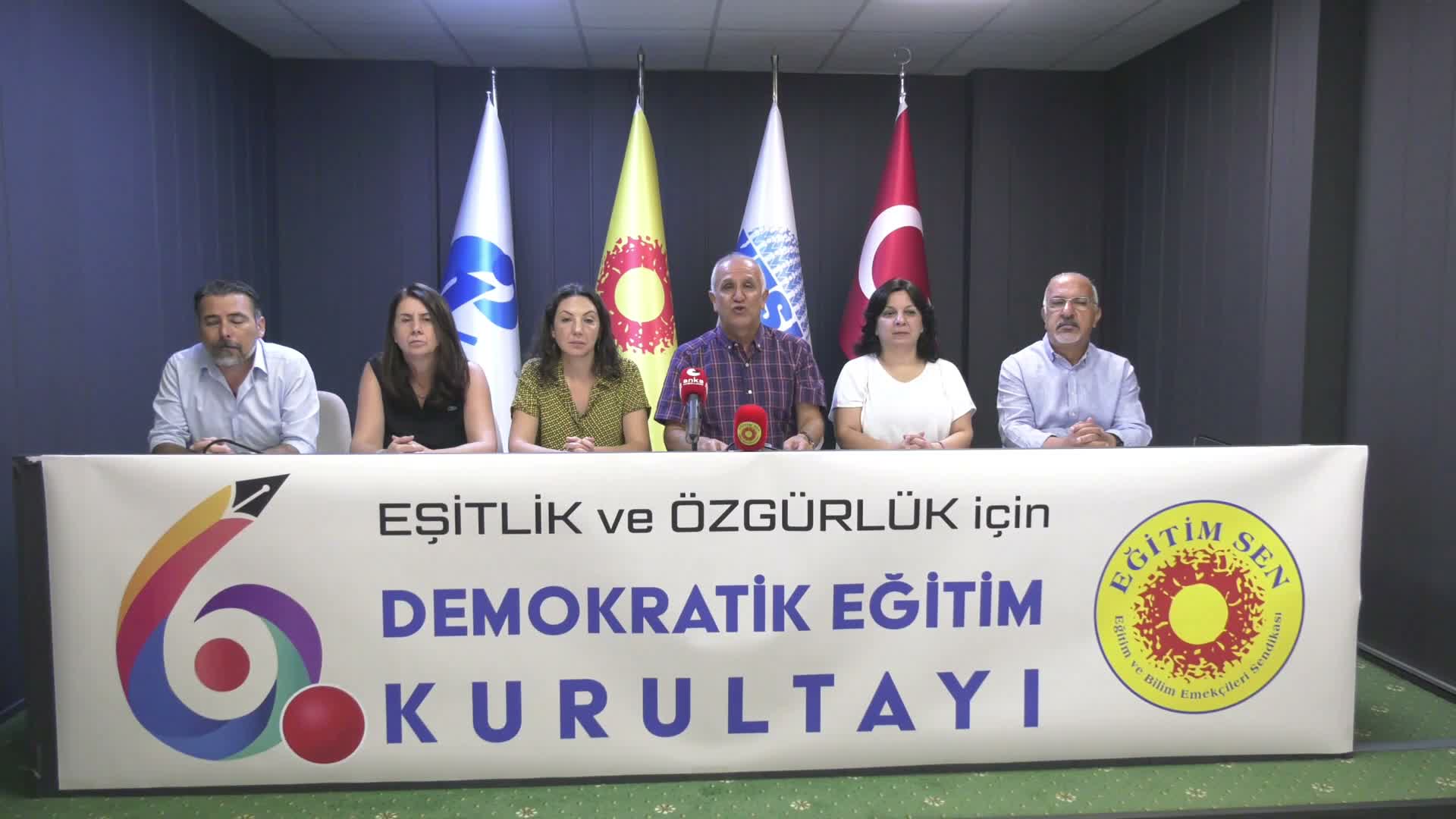 Eğitim Sen’den 6. Demokratik Eğitim Kurultayı: ‘Mücadele zemini olarak görüyoruz’