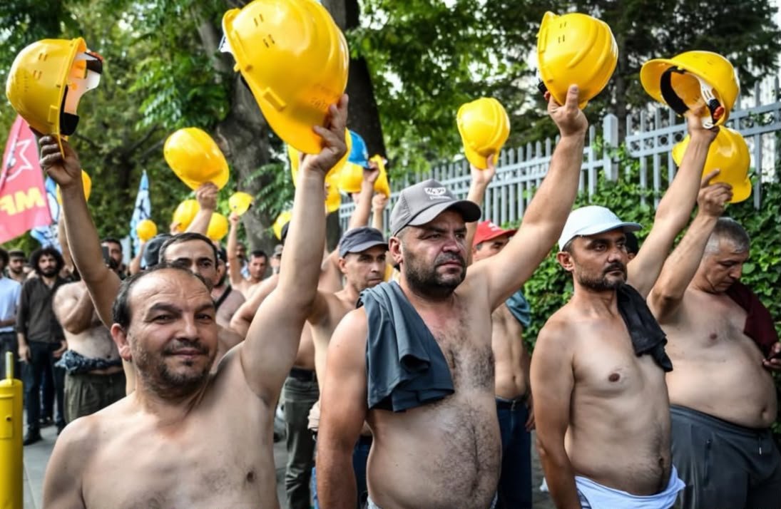 Madencilerin eylemi 12’nci gününde: ‘Külliyeye gidelim o zaman biz’
