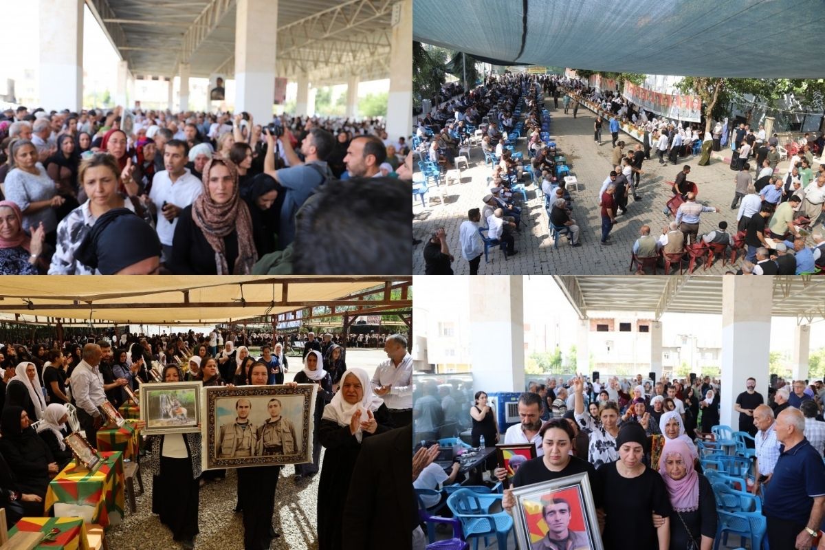 Nusaybin’de binlerce kişi taziye alanına yürüdü: Yüksekova’da bugün Cizre’de yarın anma yapılacak