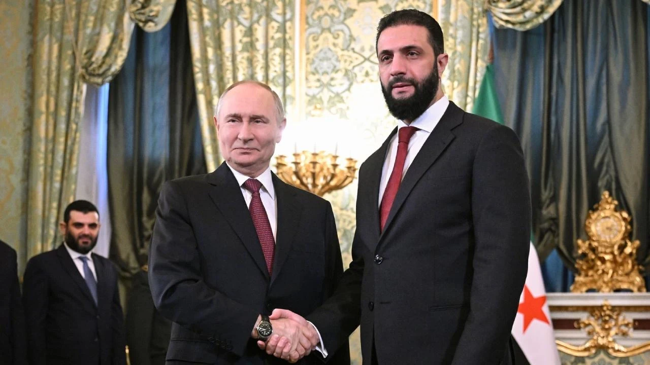 Putin ve Ahmed Şara görüştü