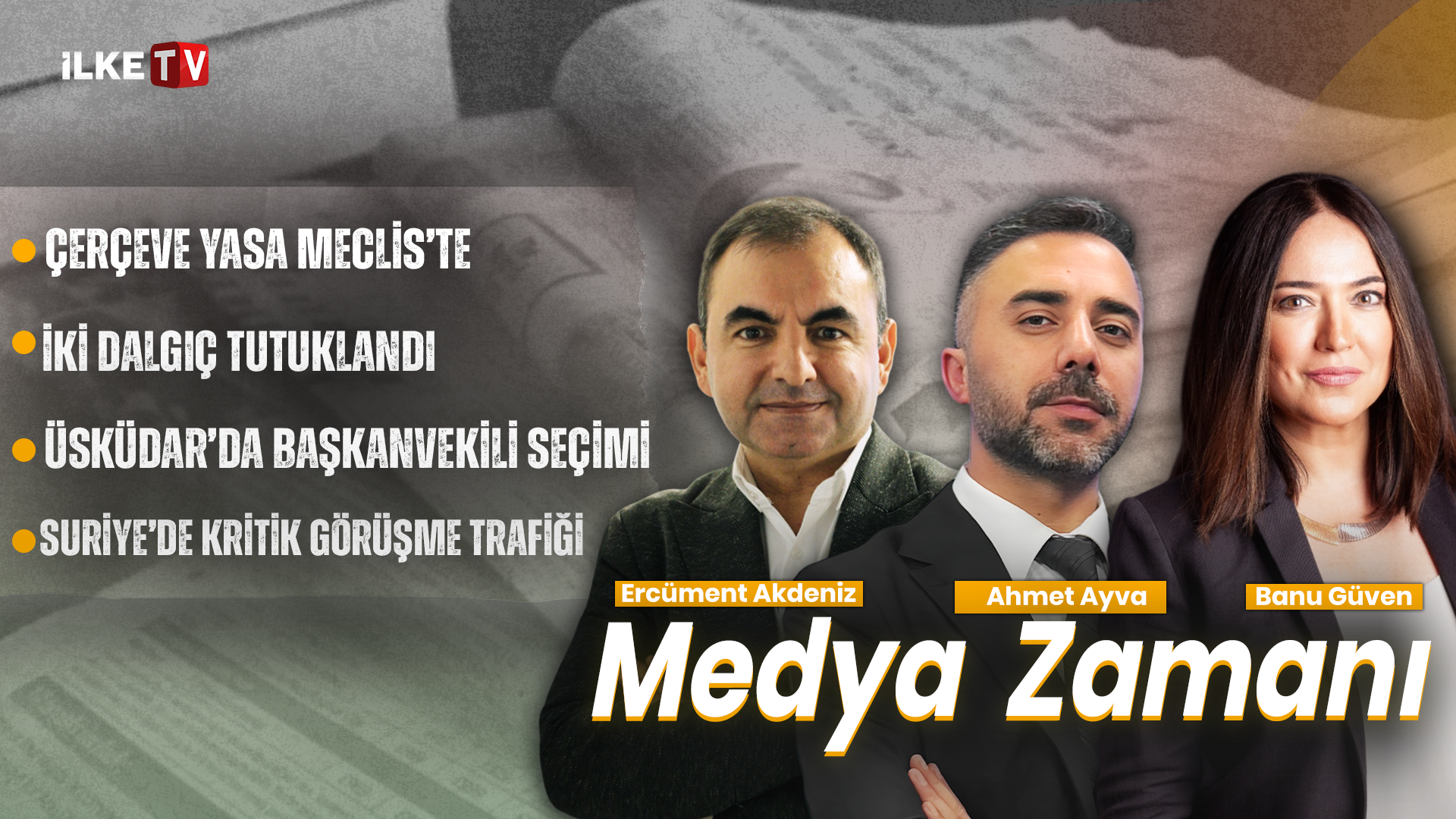 📹Çerçeve Yasa, Entegrasyon Görüşmeleri #MedyaZamanı