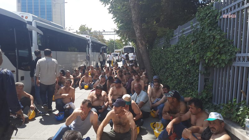 KESK’den madencilerin gözaltına alınmasına tepki: ‘Eti Gümüş ve Doruk Madencilik işçilerinin haklı mücadelesinin yanındayız’