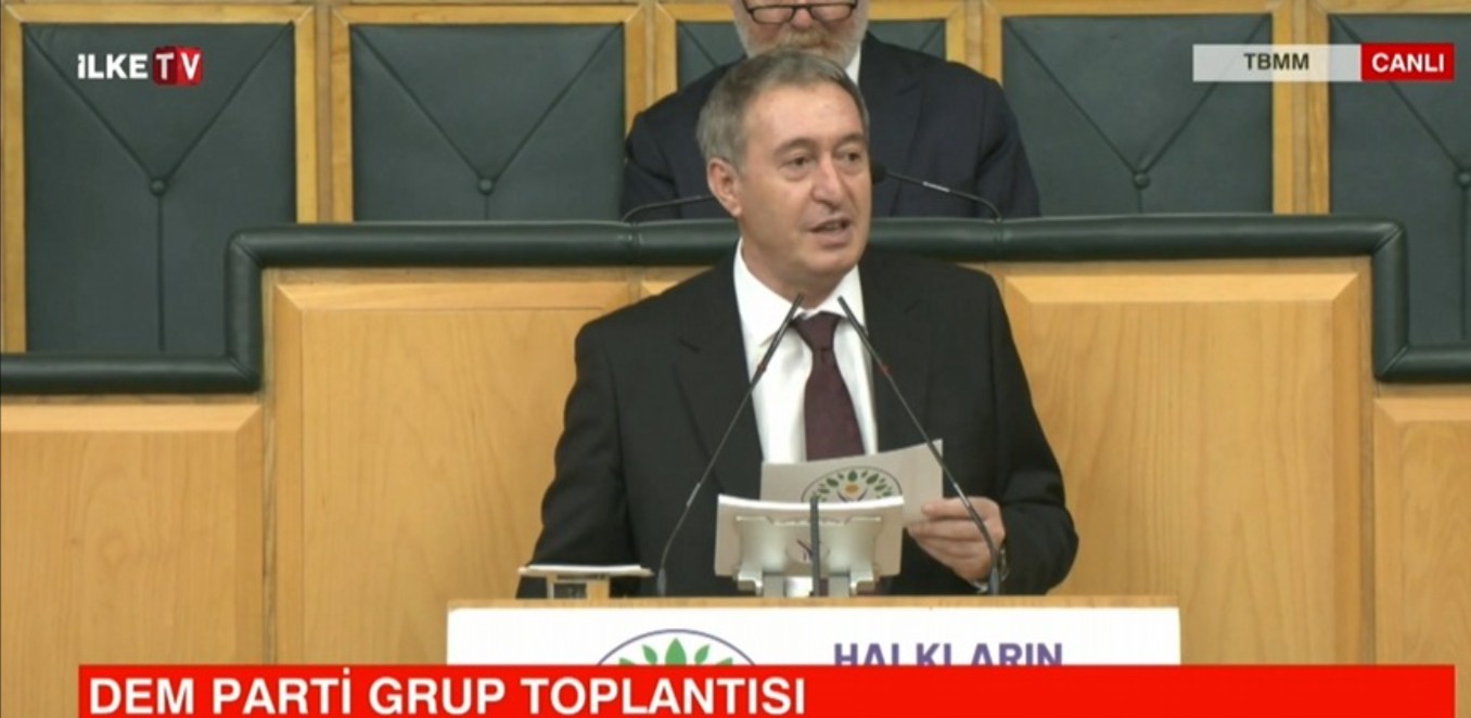 DEM Parti grup toplantısı | Tuncer Bakırhan’dan açıklamalar