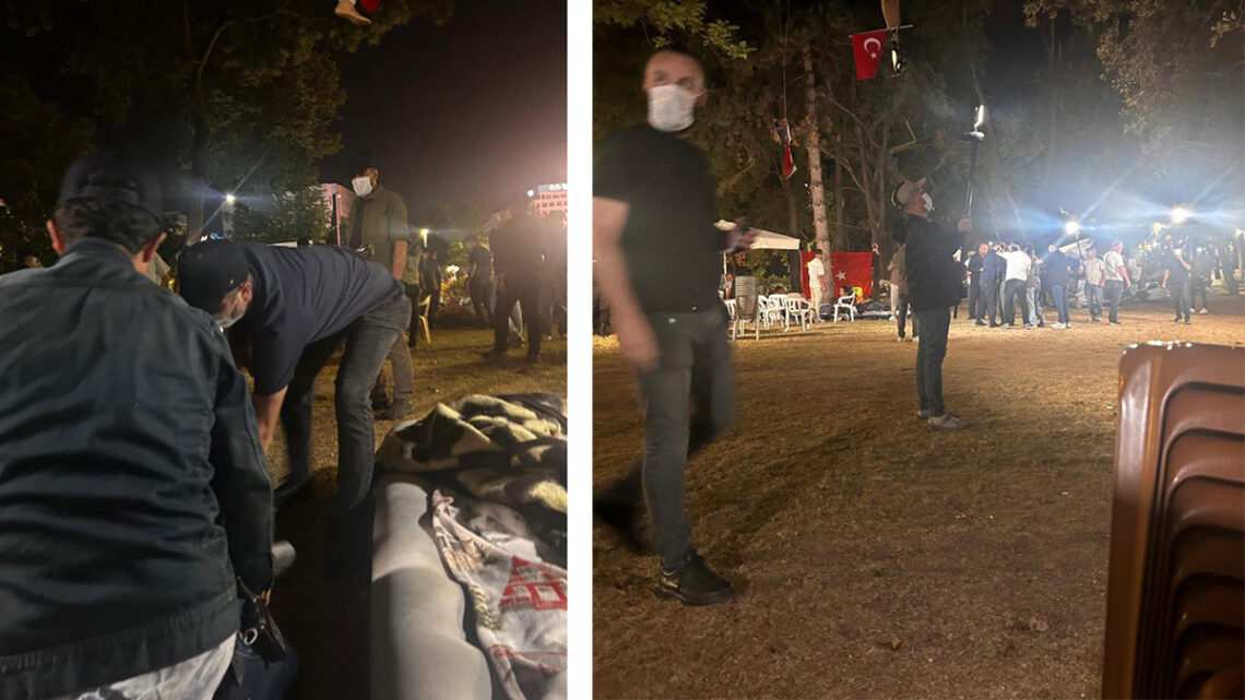 Güvenpark’taki oturma eylemine 38. günde polis müdahalesi: Eylemciler Bilkent Gazi Uyum Evi’ne götürüldü