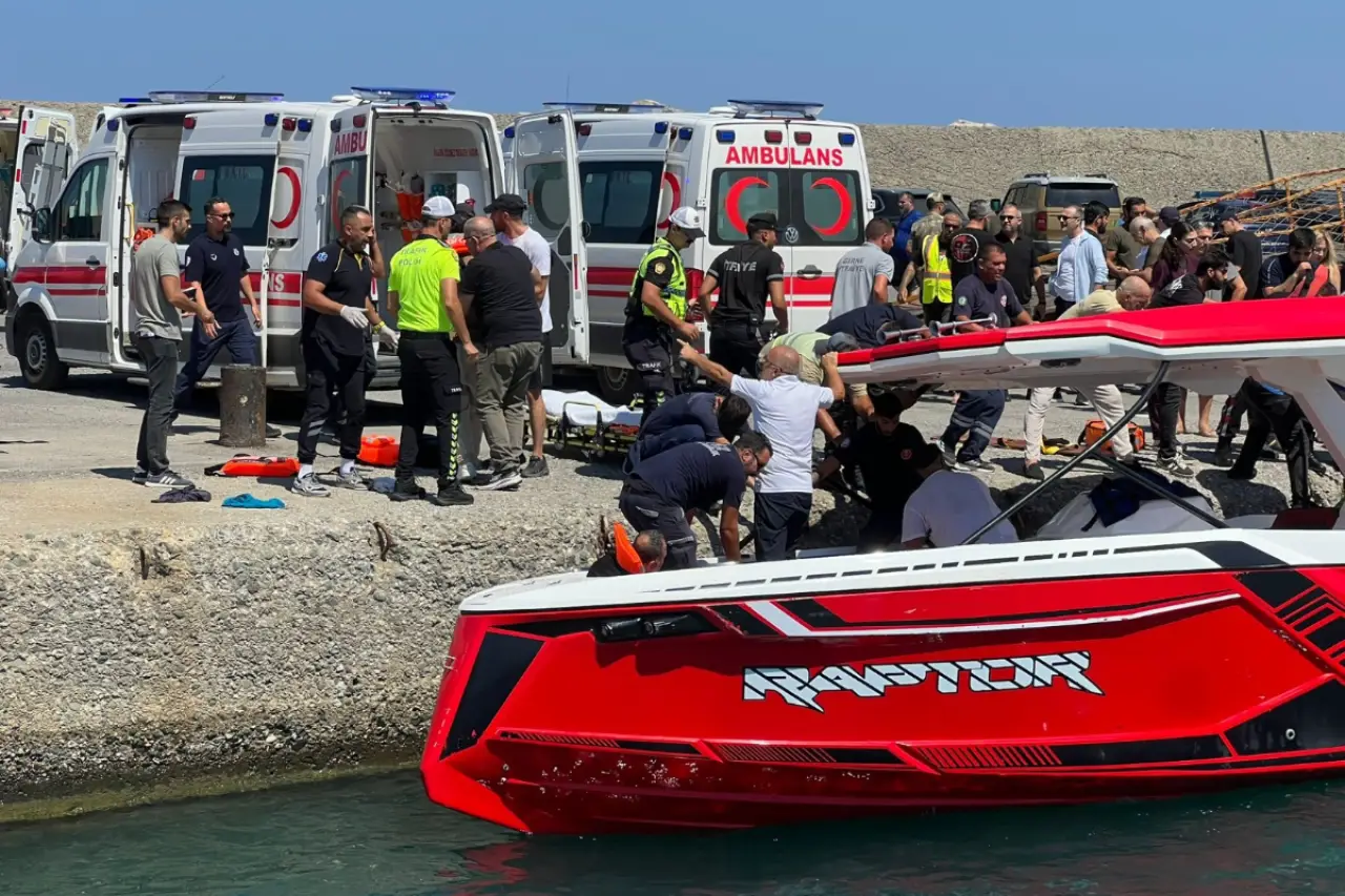 Girne açıklarında batan gemiye ilişkin 8 kişi gözaltına alındı