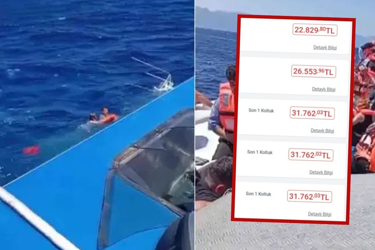Girne’de feribotun batmasının ardından Mersin-Ercan uçuşlarında bilet fiyatları 31 bin lirayı buldu
