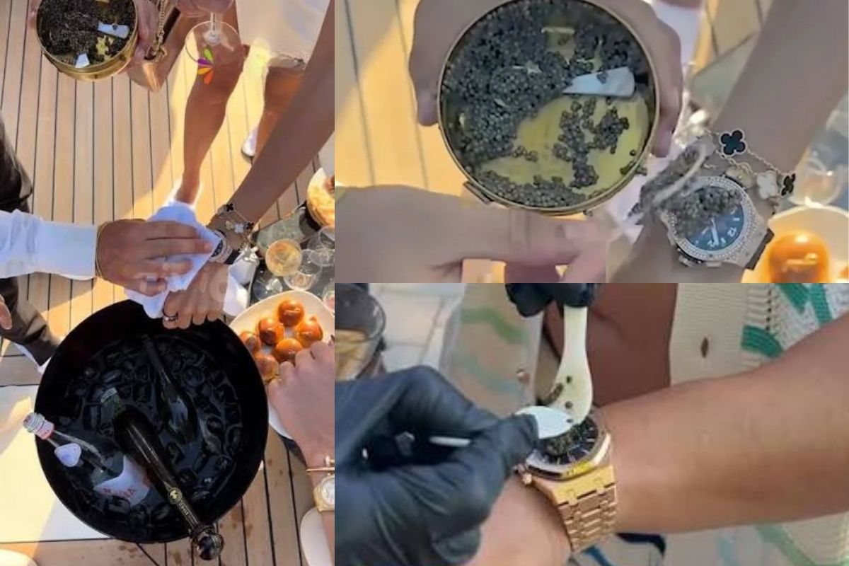 Türkiye’de gelir eşitsizliği: Bodrum’da lüks saat üzerinde havyar servis edildi